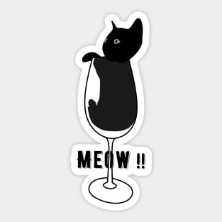 Funny cat Sticker